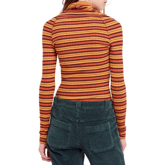 Free People Cape Cod Striped Knit Thermal NWT - Picture 4 of 6